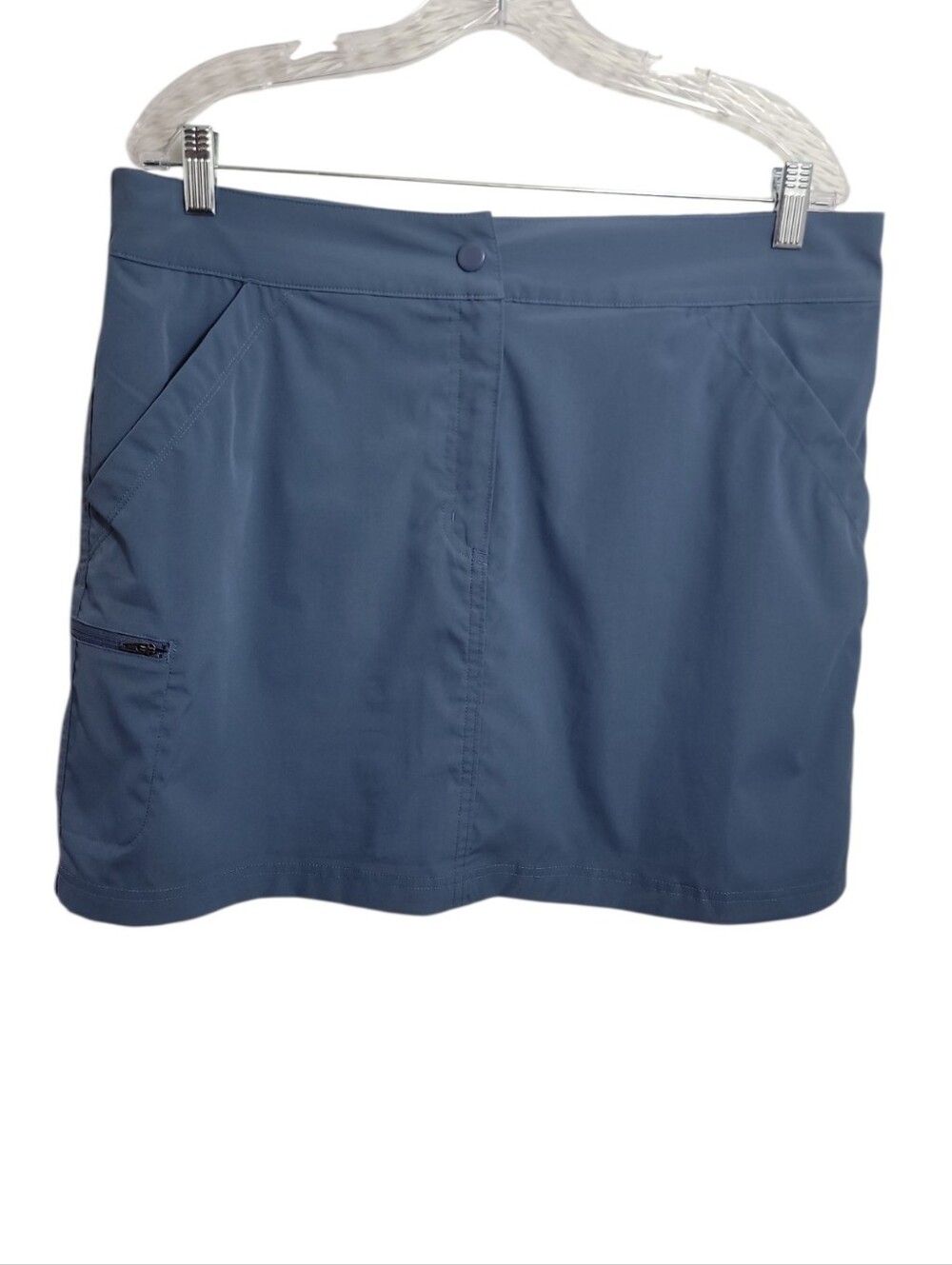 33 Degrees Cool women's blue active skort  size large casual athletic pockets
